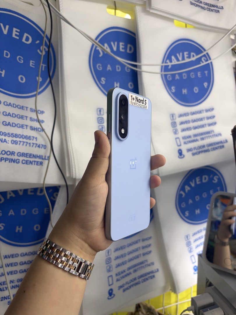 Oneplus Nord 5 512gb FU NTC No issue (Category: OnePlus) located in San Juan City. Submitted by javedsgadgetshop (Listing ID 1463601240, Image 2). Description: Posting available device for today! QUICK INFO : Oneplus Nord 5 512gb Good battery Global Variant Factory unlock No issue / No repair Comes w/ case&charger&box Price may vary depends on the available Accepting swap/trade-in/installment/walk-in/delivery. For reference: visit our page - Jave