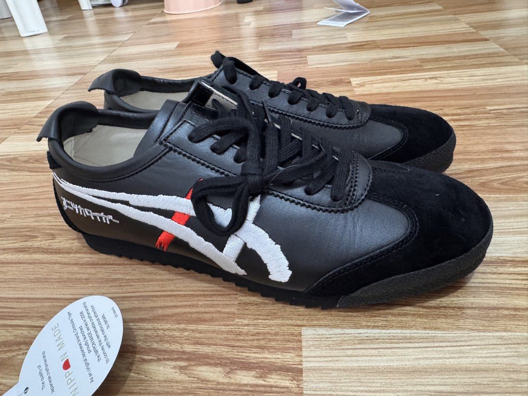 Onitsuka Mexico 66 Deluxe Nippon Made (Category: Sneakers) located in San Pedro. Submitted by heyitsanne (Listing ID 1463691175, Image 2). Description: Brand new with box and tag Bought from Onitsuka store in Tokyo Slightly negotiable Orig price is 32,500 Meet up at Southwoods Mall or ship via J&T or Lalamove Buyer shoulders SF Payment via Gcash or bank transfer Full payment required before shipping.