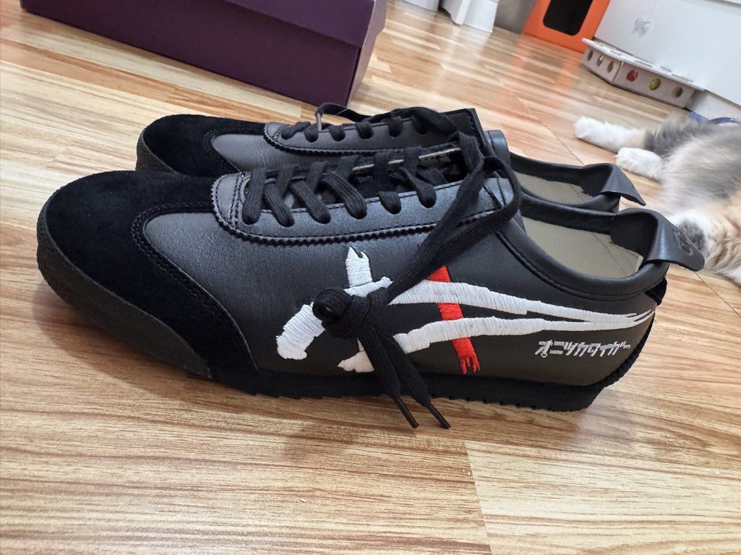 Onitsuka Mexico 66 Deluxe Nippon Made (Category: Sneakers) located in San Pedro. Submitted by heyitsanne (Listing ID 1463691175, Image 1). Description: Brand new with box and tag Bought from Onitsuka store in Tokyo Slightly negotiable Orig price is 32,500 Meet up at Southwoods Mall or ship via J&T or Lalamove Buyer shoulders SF Payment via Gcash or bank transfer Full payment required before shipping.