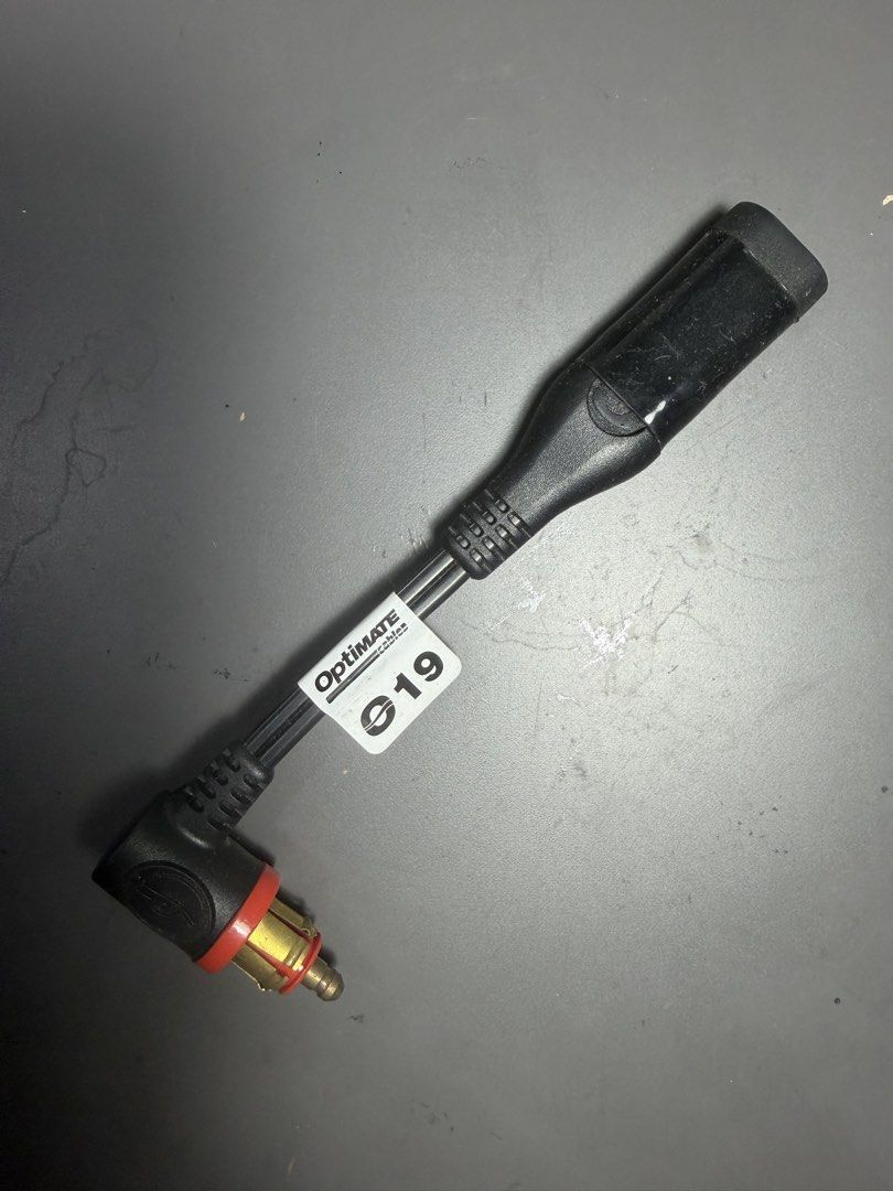 Optimate O19 Adapter - SAE to DIN plug (Category: Electronics & Lights) located in Quezon City. Submitted by --ro-- (Listing ID 1463577960, Image 1). Description: Optimate O19 Adapter - SAE to DIN plug Never used for BMW, Triumph, Ducati Pickup @ New Manila, QC.