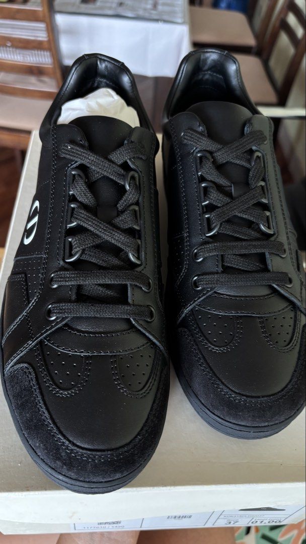 Original Christian Dior Black Sneakers (Category: Sneakers) located in Manila. Submitted by live.amanda (Listing ID 1463570685, Image 1). Description: Christian Dior Black Sneakers with box .