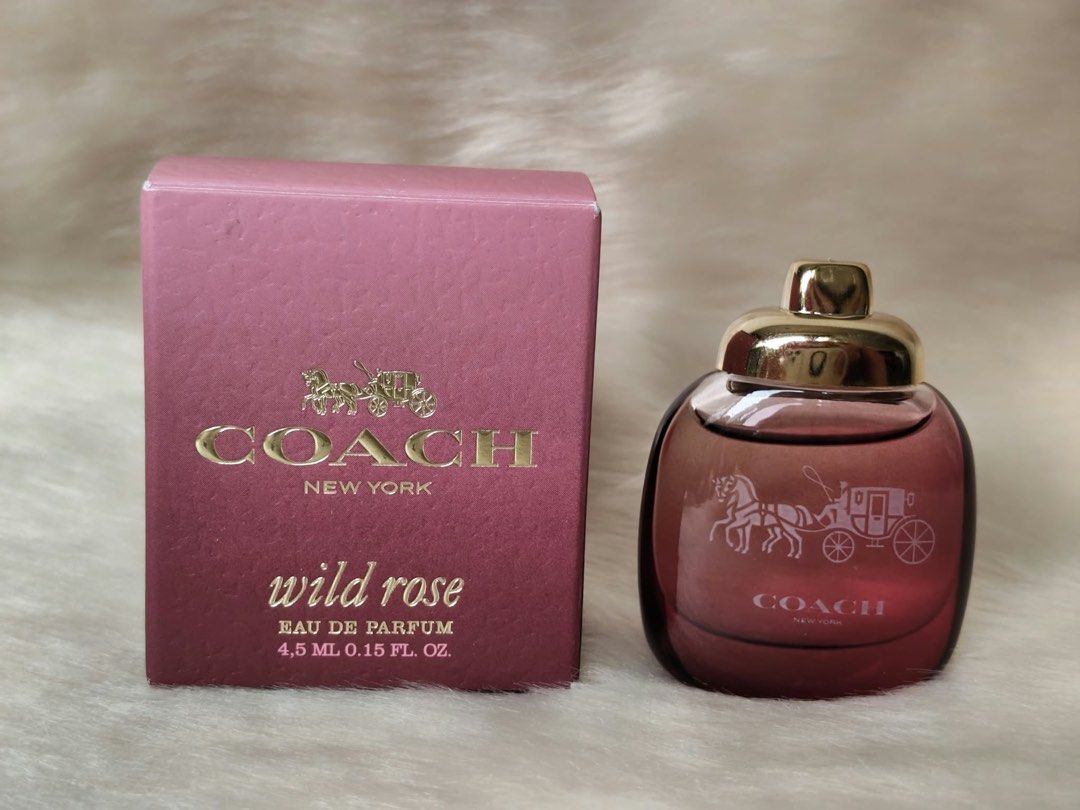 Original Coach Wild Rose EDP 4.5ml. (Category: Fragrance & Deodorants) located in Quezon City. Submitted by docshop.orig (Listing ID 1463664742, Image 1). Description: 🌺 A sensual floral-fruity, elegant scent.