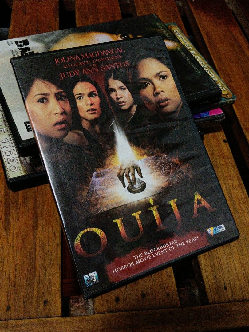 OUIJA TAGALOG MOVIE (Category: CDs & DVDs) located in Marikina City. Submitted by danyiee (Listing ID 1463653961, Image 1). Description: DVD - TAGALOG Ouija for 225 pesos mop: gcash mod: jnt/lalamove (sagot ni buyer sf) pwede rin cash kung meetup (marikina/lower antipolo).