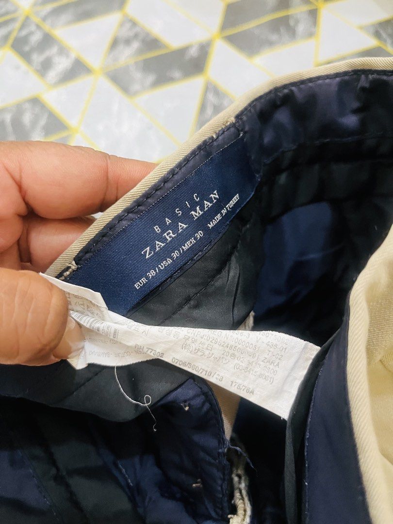 Pants (Category: Chinos) located in Tacurong. Submitted by pearlitas_ukay (Listing ID 1463621608, Image 3). Description: ZARA MEN EXCLLENT CONDITION 9.8/10 COLOR RATE Size 30to31 HAba-37 📌MINE-750.