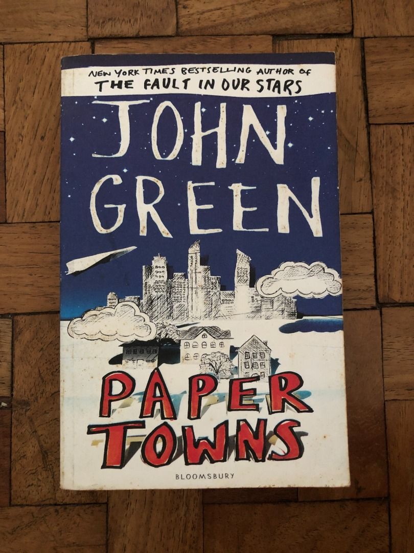 PAPER TOWNS JOHN GREEN (Category: Storybooks) located in Las Pinas. Submitted by clearup_closet (Listing ID 1463738647, Image 1). Description: mop: gcash, maya, gotyme and maya mod: lalamove.