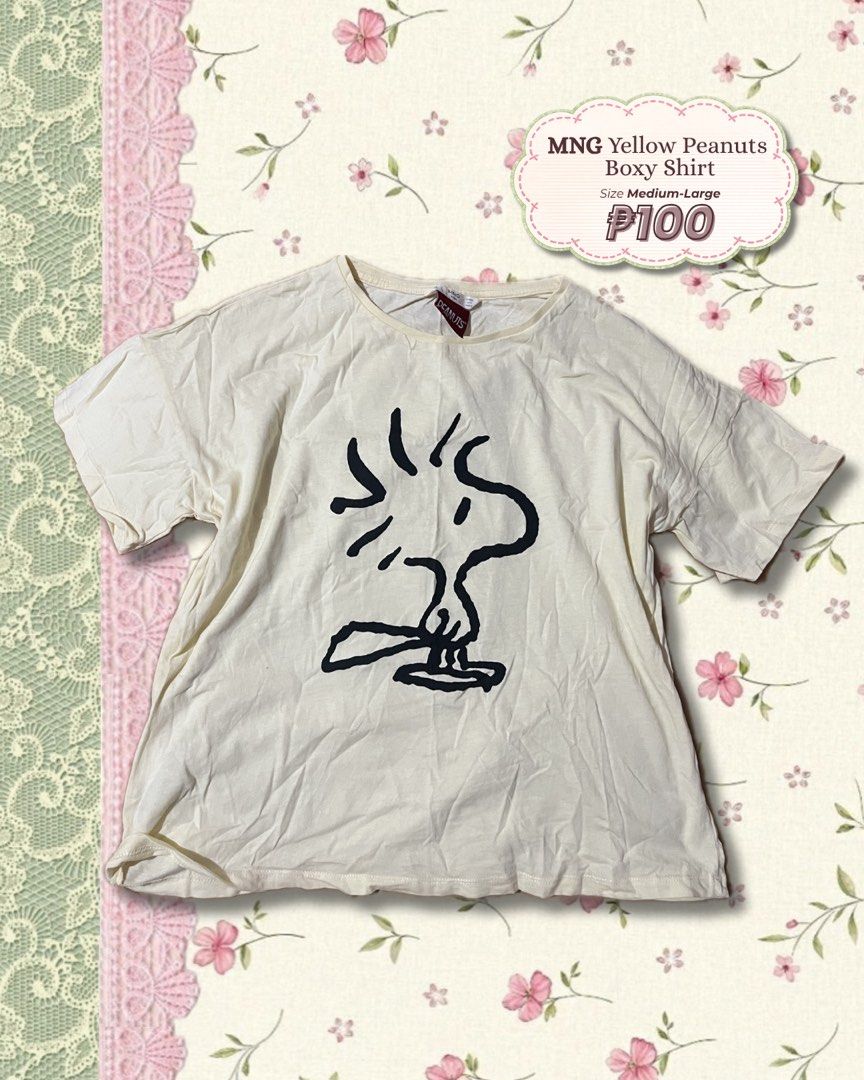 Peanuts Shirt (Category: Shirts) located in Pasig City. Submitted by kcs.decluttering (Listing ID 1463677555, Image 1). Description: .