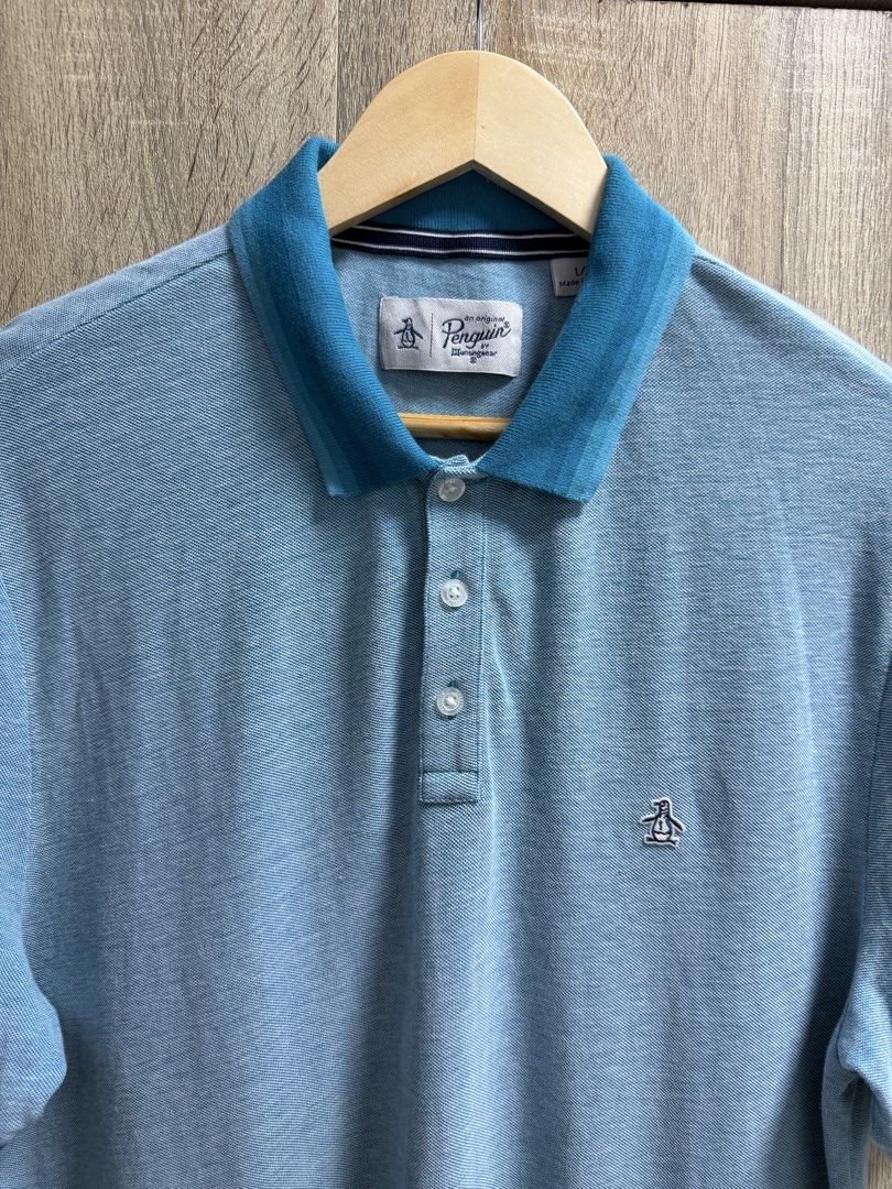 Penguin Polo Shirt (Category: Tshirts & Polo Shirts ) located in Imus. Submitted by rckrmns (Listing ID 1463557002, Image 3). Description: Penguin Polo Shirt Size L W- 21.5-22 L- 29 Good as New 1,300.