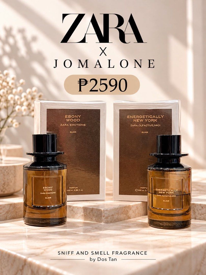 Perfume Zara (Category: Fragrance & Deodorants) located in Manila. Submitted by sniffandsmell (Listing ID 1463667310, Image 1). Description: Price posted .