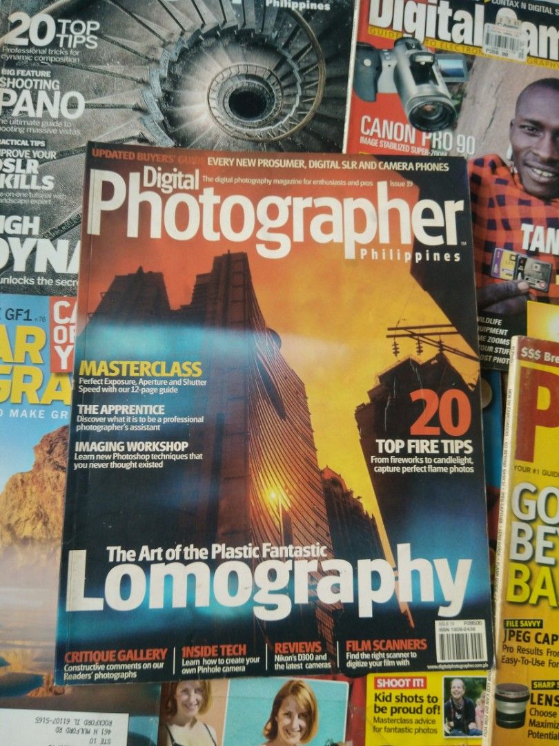 PHOTOGRAPHY Magazines (Category: Magazines) located in Quezon City. Submitted by viaramirez (Listing ID 1463624846, Image 1). Description: 70.00 each magazine 5 magazines minimum purchase or take all 12 magazines for 700.00 Good readable condition, complete pages, shipping or pickup, SF charged to buyer, Commonwealth QC .