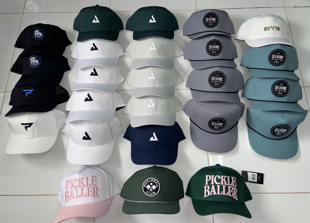 Pickleball caps (Category: Caps & Hats) located in Manila. Submitted by Caps4everyone (Listing ID 1463644474, Image 1). Description: For sale only Price: 1,000 each Location: caloocan Shipping: lbc and lalamove Pm for sure buyer only.