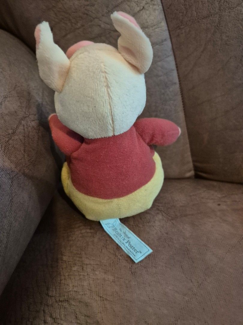 PIGLING BLAND [Peter Rabbit] (Category: Plushies & Soft Toys) located in Las Pinas. Submitted by peacock.treasures (Listing ID 1463737838, Image 2). Description: "PIG" Mr. Piling Bland [Peter Rabbit] - Beatrix Potter - 9" inches - Good as New condition - Perfect for Collections.