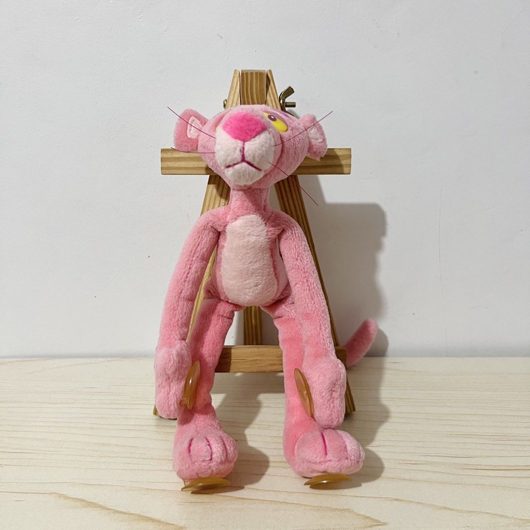 Pink Panther with Suction Cups Plush height: 25cm- Php 250 (Category: Character Goods) located in Davao. Submitted by pandorastoybox (Listing ID 1463706692, Image 1). Description: Pink Panther with Suction Cups Plush height: 25cm- Php 250.