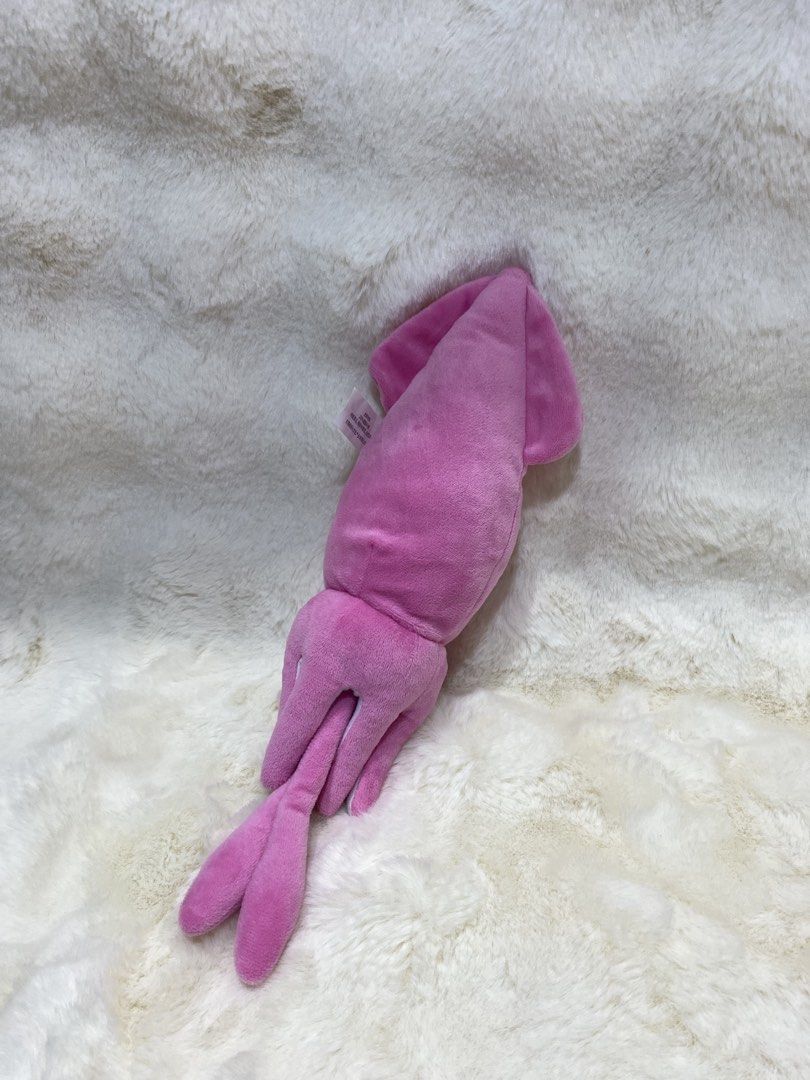Pink Squid plush (Category: Plushies & Soft Toys) located in Kalibo. Submitted by ollie_stuffshop (Listing ID 1463571925, Image 2). Description: Before you send your inquiries: ❗️Last Price is already posted ❗️Manage your expectations, WYSIWYG ❗️May need washing ❗️Dropoff is every Wednesday & Sunday .
