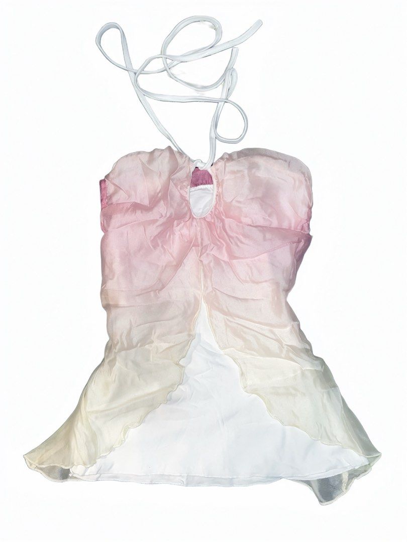 (SOLD) Pinterest Fairycore Whimsical Top (Category: Others Tops) located in Manila. Submitted by retrocancer (Listing ID 1463648148, Image 1). Description: reworked top. no brand not fast fashion. size small-medium .