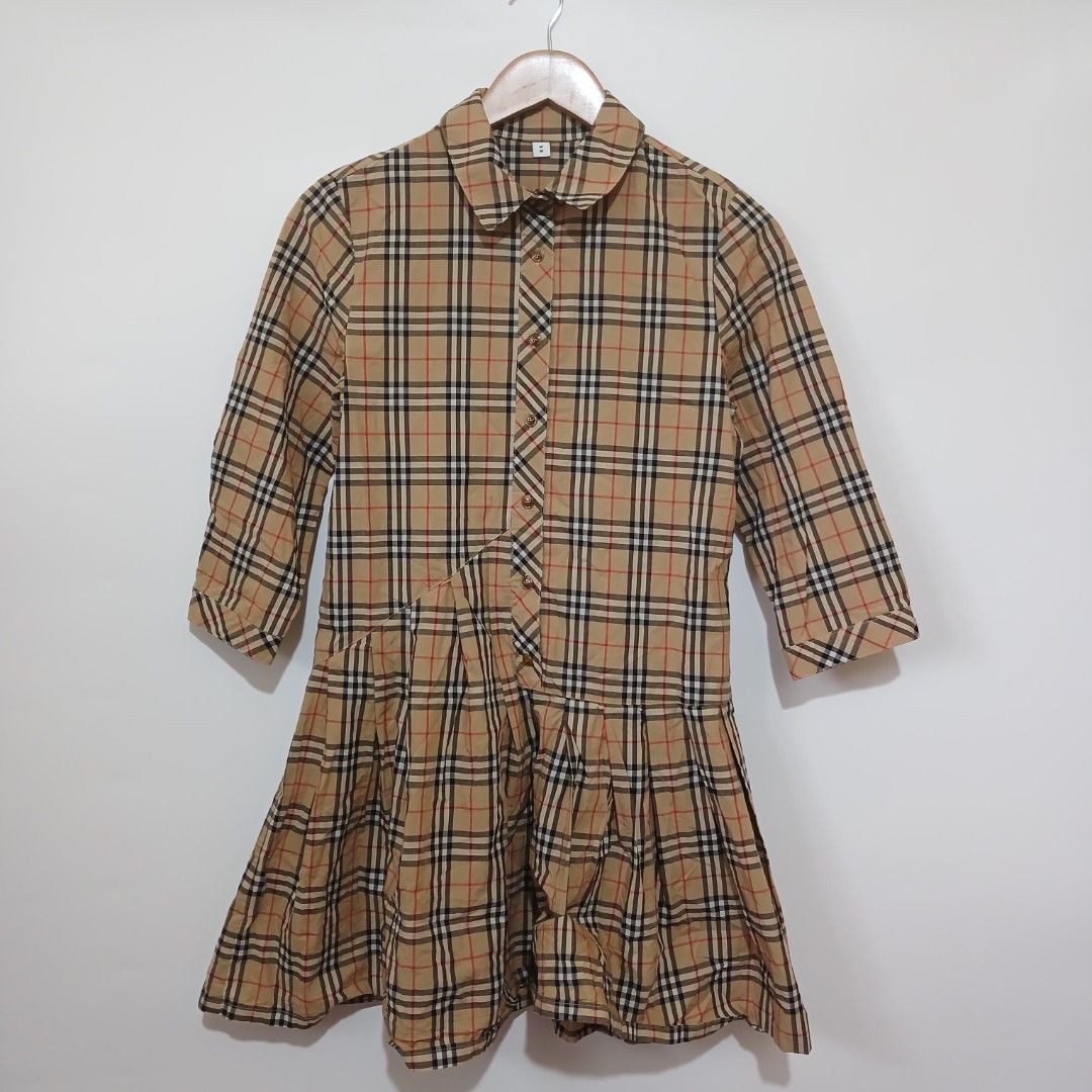 PLAID DRESS (Category: Dresses) located in Ozamiz City. Submitted by 2nd.sight (Listing ID 1463575653, Image 1). Description: size: medium on tag w: 17 l: 32 waist: 18 sleeve Length: 16.5 like new.