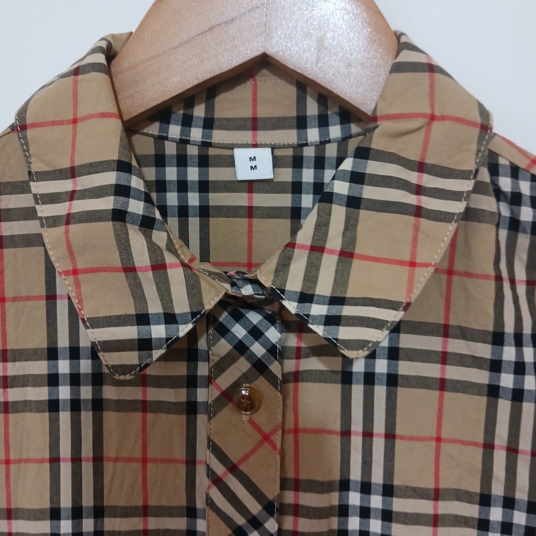 PLAID DRESS (Category: Dresses) located in Ozamiz City. Submitted by 2nd.sight (Listing ID 1463575653, Image 3). Description: size: medium on tag w: 17 l: 32 waist: 18 sleeve Length: 16.5 like new.