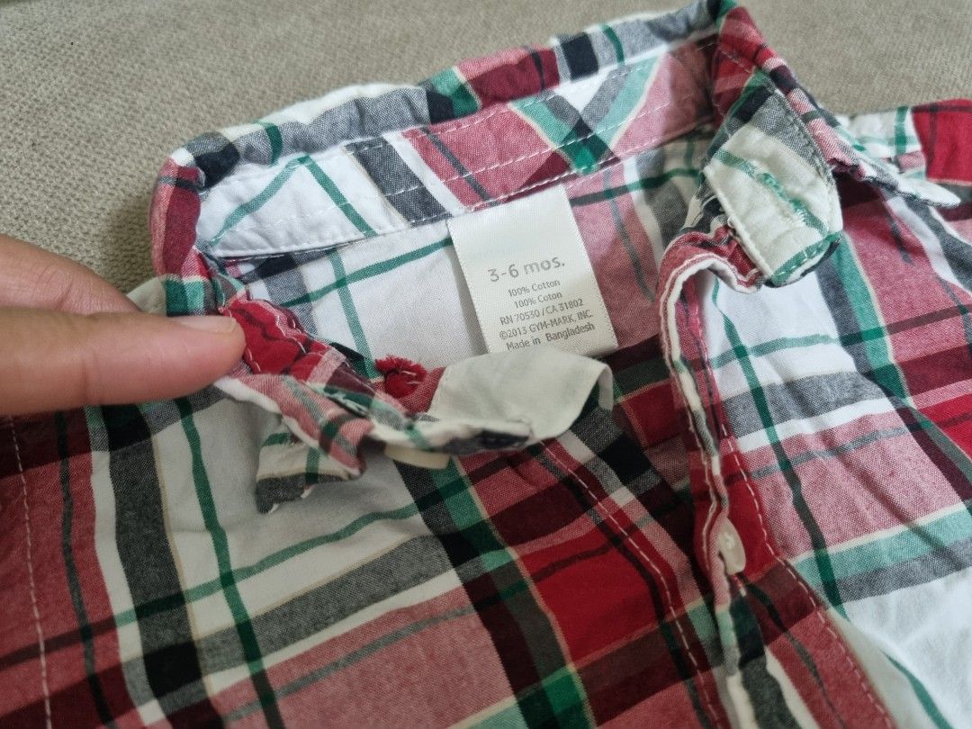 Plaid Onesie (Category: Babies & Kids Fashion) located in Manila. Submitted by beblips (Listing ID 1463572067, Image 2). Description: .