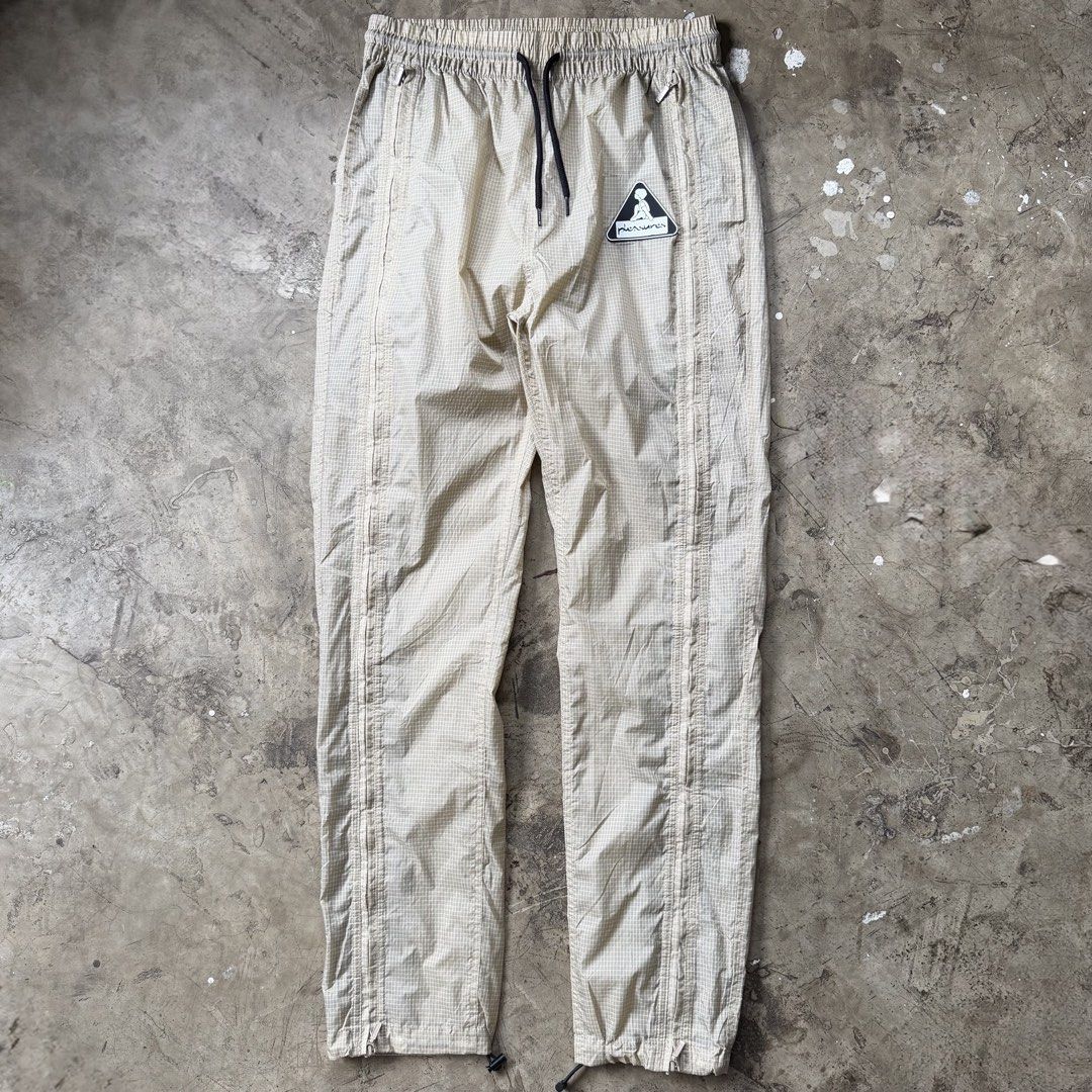 Pleasures - Brick Tech Track Pants (Category: Trousers) located in Cavite. Submitted by 4118.ph (Listing ID 1463657257, Image 1). Description: Medium 30-34 Excellent condition Waist 15” Length 43” Inseam 31” Leg opening 7”.