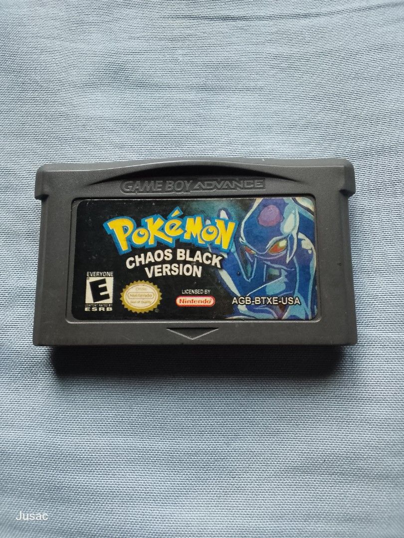 Pokemon Chaos black version (cart only) (Category: Nintendo) located in San Felipe. Submitted by jusac_19 (Listing ID 1463644037, Image 1). Description: -pokemon chaos black version game cartridge for gameboy advance -bootleg only.