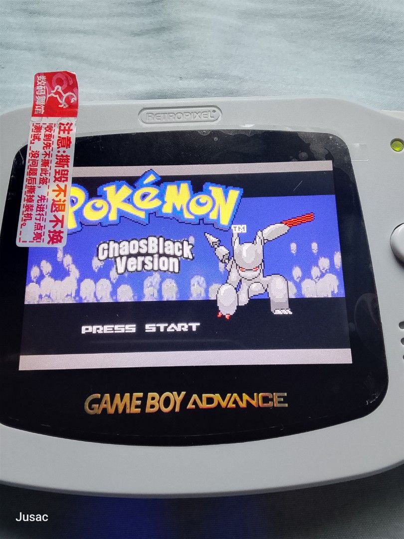 Pokemon Chaos black version (cart only) (Category: Nintendo) located in San Felipe. Submitted by jusac_19 (Listing ID 1463644037, Image 3). Description: -pokemon chaos black version game cartridge for gameboy advance -bootleg only.