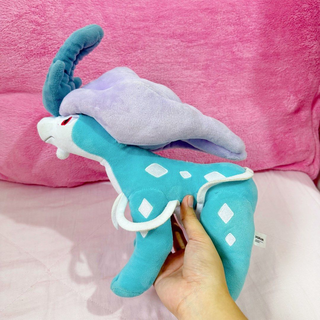 Pokemon Suicune 3rd Round Big Plush (Category: Plushies & Soft Toys) located in Manila. Submitted by ashyyel_ (Listing ID 1463681426, Image 2). Description: .