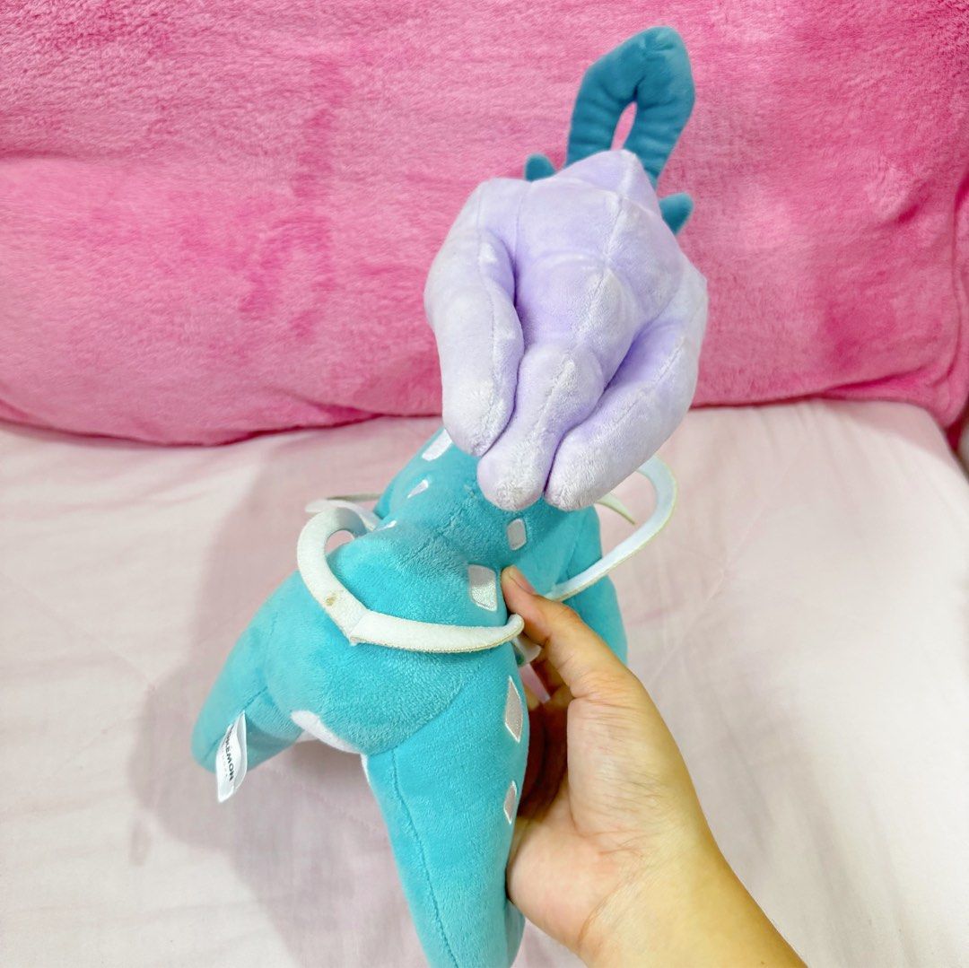 Pokemon Suicune 3rd Round Big Plush (Category: Plushies & Soft Toys) located in Manila. Submitted by ashyyel_ (Listing ID 1463681426, Image 3). Description: .