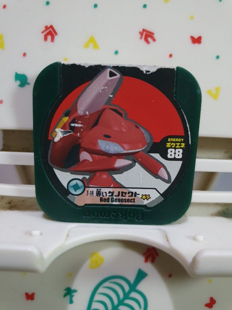 Pokemon Tretta Chip Red Genesect (Category: Character Goods) located in Quezon City. Submitted by collectionneursonline88 (Listing ID 1463574245, Image 1). Description: for collection only .Japan version not usable in Philippines arcade machines 🔄 Meetups Balintawak Camachile 7/11 Quezon City 🛵 Shipping : - Lalamove ( except Provincial) - Flash Express - GogoExpress - LBC 📥 Payment : cash on meetups Gcash.