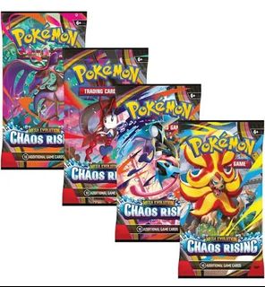 MSRP - Chaos Rising Booster Packs, Toys & Collectibles, Trading Cards ...