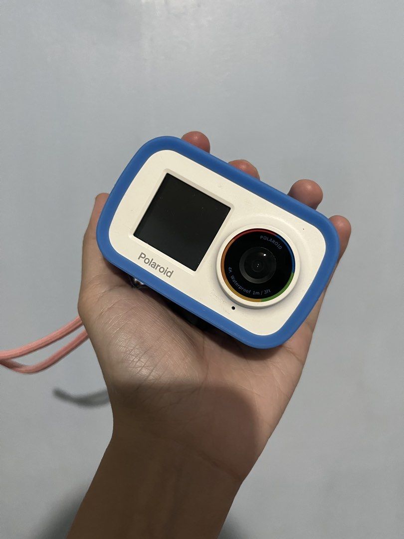 Polaroid ID 922 Camera (Category: Cameras) located in Quezon City. Submitted by _ch1204 (Listing ID 1463700415, Image 1). Description: - Used but still in a good condition! - No issues - Comes with a connector - Dual screen camera (can take videos as well!) - RFS: Decluttering .