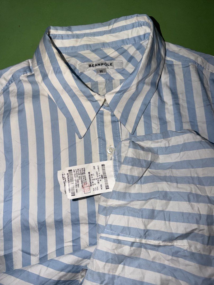 Polo Longsleeve (Category: Longsleeves) located in Pasig City. Submitted by reyeslarry11740 (Listing ID 1463698437, Image 3). Description: For Sale Bean Pole Polo Longsleeve Pambabae Stretchable tela Size 95 18.2w x 26.2L Excellent to as new condition No issue Need wash may konting dumi lang sa likod banda, see last picture 1k plus ship only Payment 1st Pasig city .