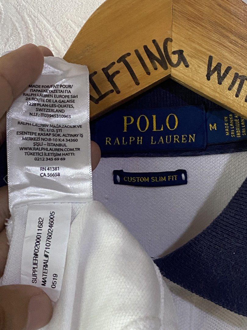 POLO RL WHITE (Category: Tshirts & Polo Shirts ) located in Banga. Submitted by thriftingwithher (Listing ID 1463658720, Image 3). Description: 📌 POLO RL WHITE💎 (SOBRANG GANDA NETO SA PERSONAL❤️‍🔥) ◾DIMES: WIDTH 20 X LENGTH 27-27.5✨ ◾COMPLETE TAGS✨ ◾ISSUE: 2 VERY TINY PINHOLE(DUE TO LINTS REMOVER🥲)✨ ◾COLOR RATE: 9.8/10✨ ◾COLLAR COLOR RATE: 9/10✨ ◾EXCELLENT CONDITION✅ .