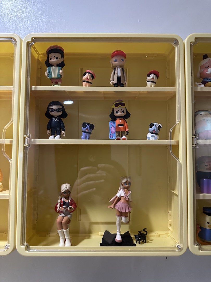 Pop Mart Blind Box Figurines Collection (Category: Designer & Blind Box Toys) located in San Fernando. Submitted by bacondeals (Listing ID 1463728526, Image 3). Description: POPMART Quitting Sale 250 each figure. No Box & Cards 8500 for bulk - Nego Will add freebies if take all or buy a lot..