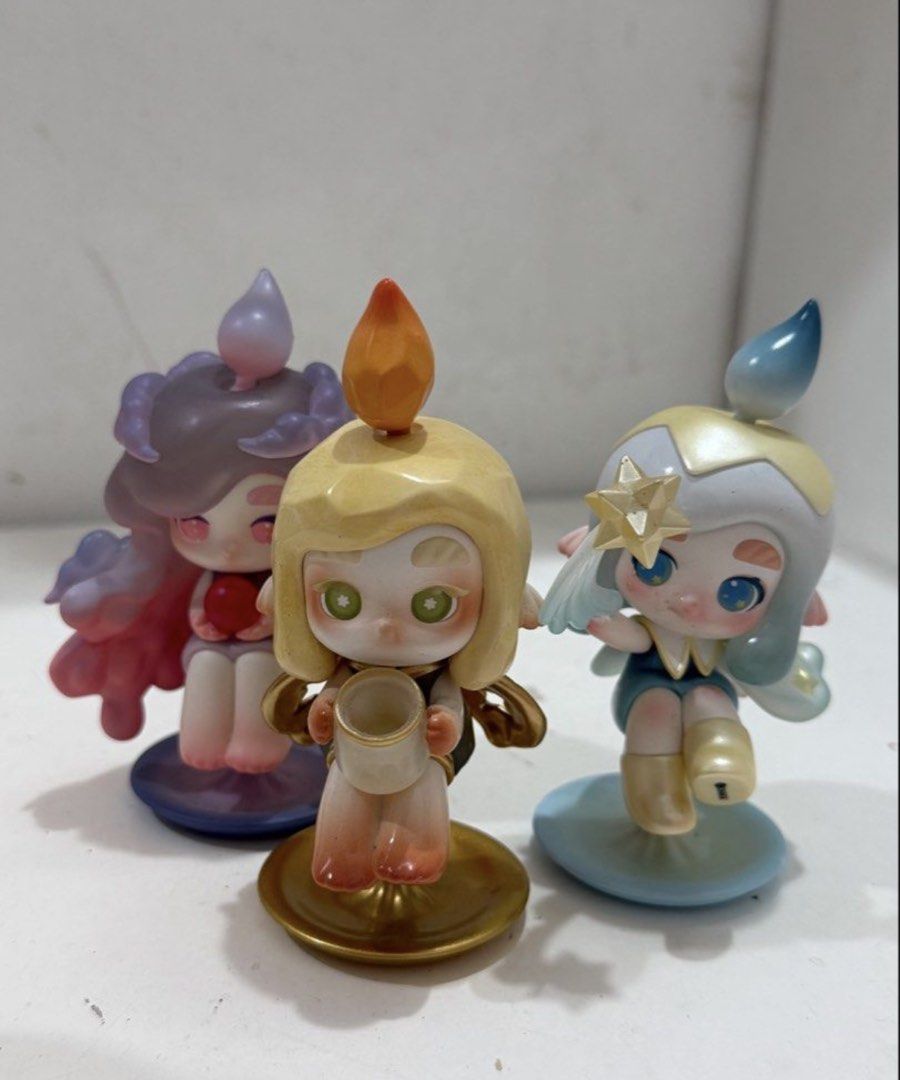 POP MART! Chaka Light Sprite - 620 ALL, 250 each (Category: Designer & Blind Box Toys) located in Cainta. Submitted by miren_closet (Listing ID 1463711016, Image 1). Description: 3 pcs for 620 250 per piece Decluttering Sale!! Kunin nyo na.