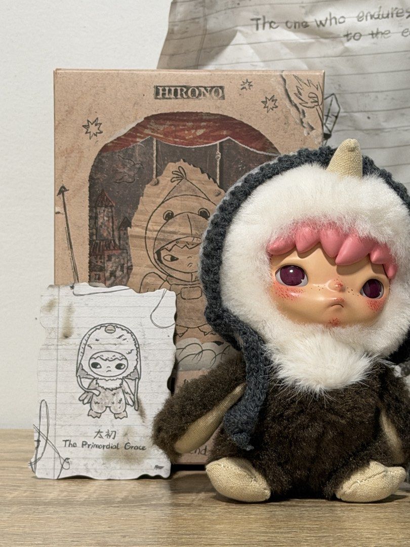 🌿POP MART HIRONO — The Primordial Grace (Category: Other Merchandise) located in Batangas. Submitted by aevumi (Listing ID 1463728896, Image 3). Description: ✨ Authentic POP MART ✨ Used/displayed only twice ✨ No damage whatsoever to the figure ✨ Includes original character card ✨ Original box included 📌 The figure was only displayed twice and has no damage whatsoever. 📌 Please see photos for the exact condition of the box and card. 📦 Will pac
