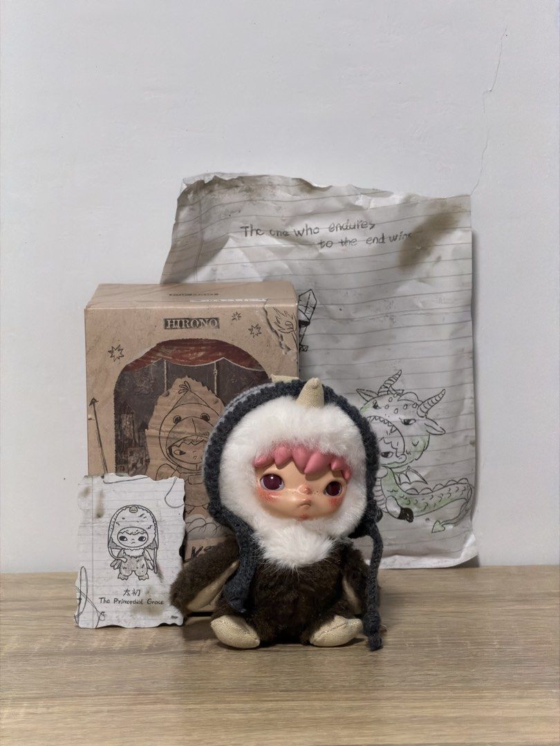 🌿POP MART HIRONO — The Primordial Grace (Category: Other Merchandise) located in Batangas. Submitted by aevumi (Listing ID 1463728896, Image 1). Description: ✨ Authentic POP MART ✨ Used/displayed only twice ✨ No damage whatsoever to the figure ✨ Includes original character card ✨ Original box included 📌 The figure was only displayed twice and has no damage whatsoever. 📌 Please see photos for the exact condition of the box and card. 📦 Will pac