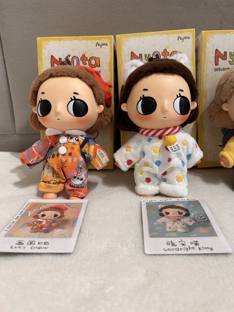 POPMART Nyota Pendant Plush (Category: Designer & Blind Box Toys) located in Rizal. Submitted by from99abovecloset (Listing ID 1463556131, Image 2). Description: Authentic New with box (opened only; not used) Bought august 2026 Complete inclusions with card, foil, box & key ring RFS: hard to let go but i badly need funds for my cat’s medication/vet bills Free nyota pendant clear case if take all Hi, Lumi- 850❌SOLD❌ Star Catcher-800 ❌SOLD❌ Good ni