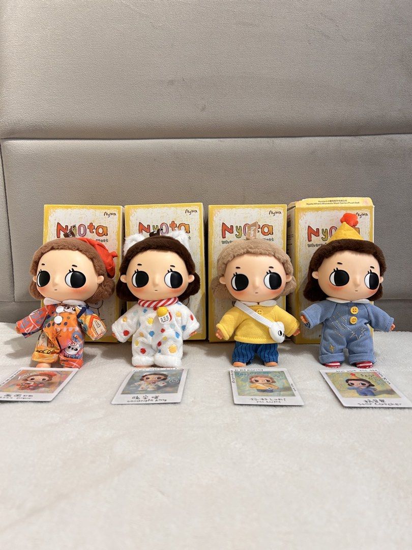 POPMART Nyota Pendant Plush (Category: Designer & Blind Box Toys) located in Rizal. Submitted by from99abovecloset (Listing ID 1463556131, Image 1). Description: Authentic New with box (opened only; not used) Bought august 2026 Complete inclusions with card, foil, box & key ring RFS: hard to let go but i badly need funds for my cat’s medication/vet bills Free nyota pendant clear case if take all Hi, Lumi- 850❌SOLD❌ Star Catcher-800 ❌SOLD❌ Good ni