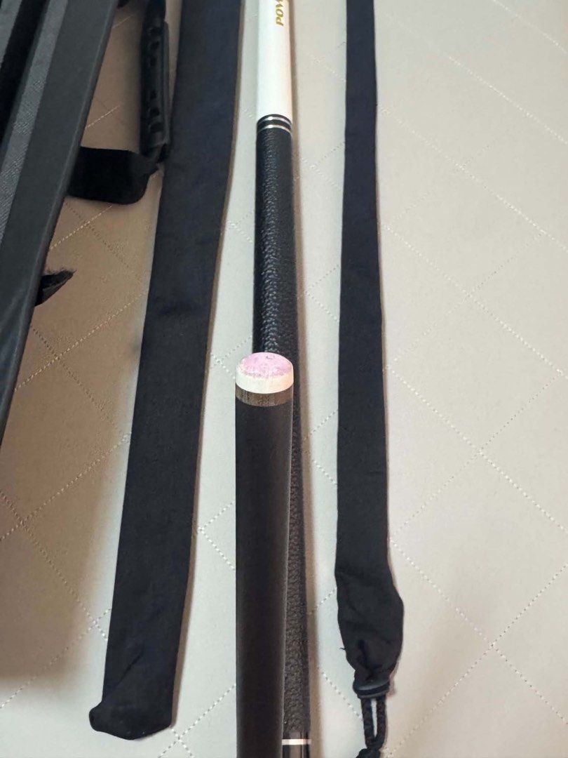 POWERBREAK V with Sleeves and Case (Category: Billiards and Bowling) located in Manila. Submitted by baeeeeee (Listing ID 1463631494, Image 2). Description: POWERBREAK V 9.5/10 Can pass as brand new (pwede sa maarte) Comes with case 2x2 and sleeves .