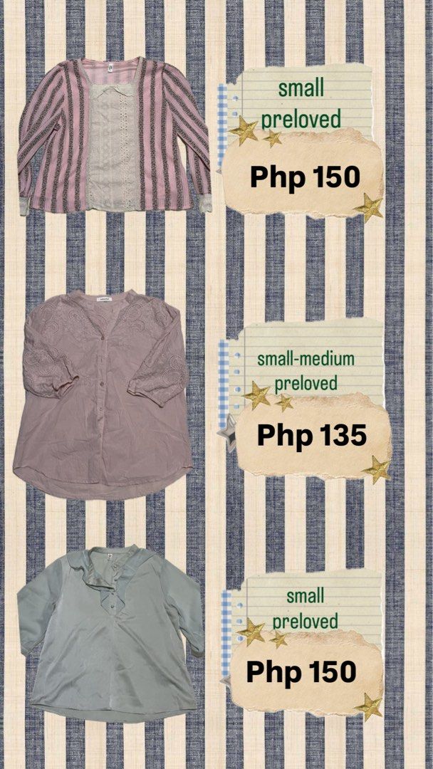 Pre-loved clothes (Category: Shirts) located in Manila. Submitted by titazsam_ (Listing ID 1463706257, Image 1). Description: .