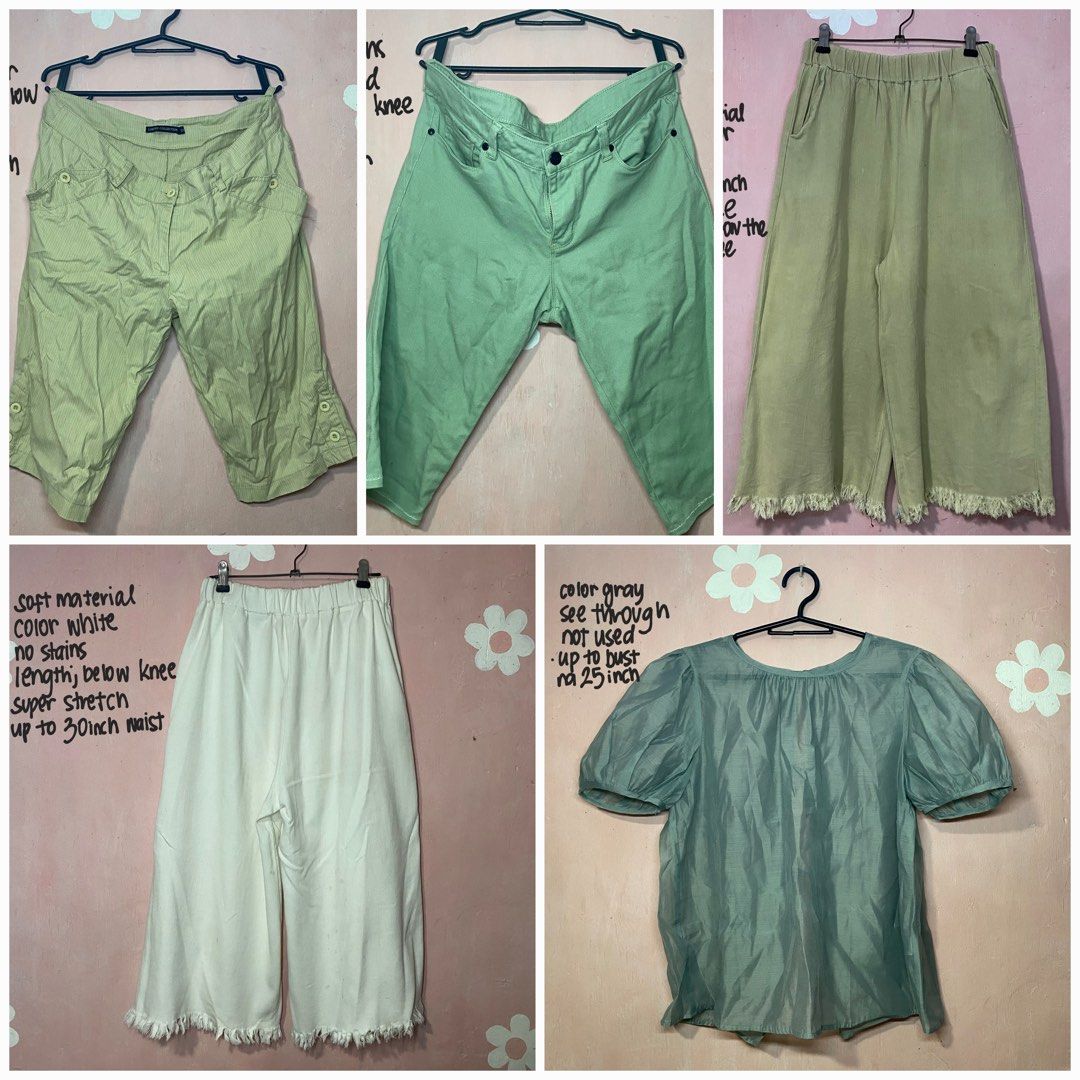 PRELoved palda, capri, blouse (Category: Clocks) located in Valenzuela. Submitted by so_elle (Listing ID 1463675016, Image 1). Description: 20 pesos each. TAKE ALL 80 pesos 44 pesos jnt courier if NCR laz checkout available Valenzuela Area, España Manila (weekends only).