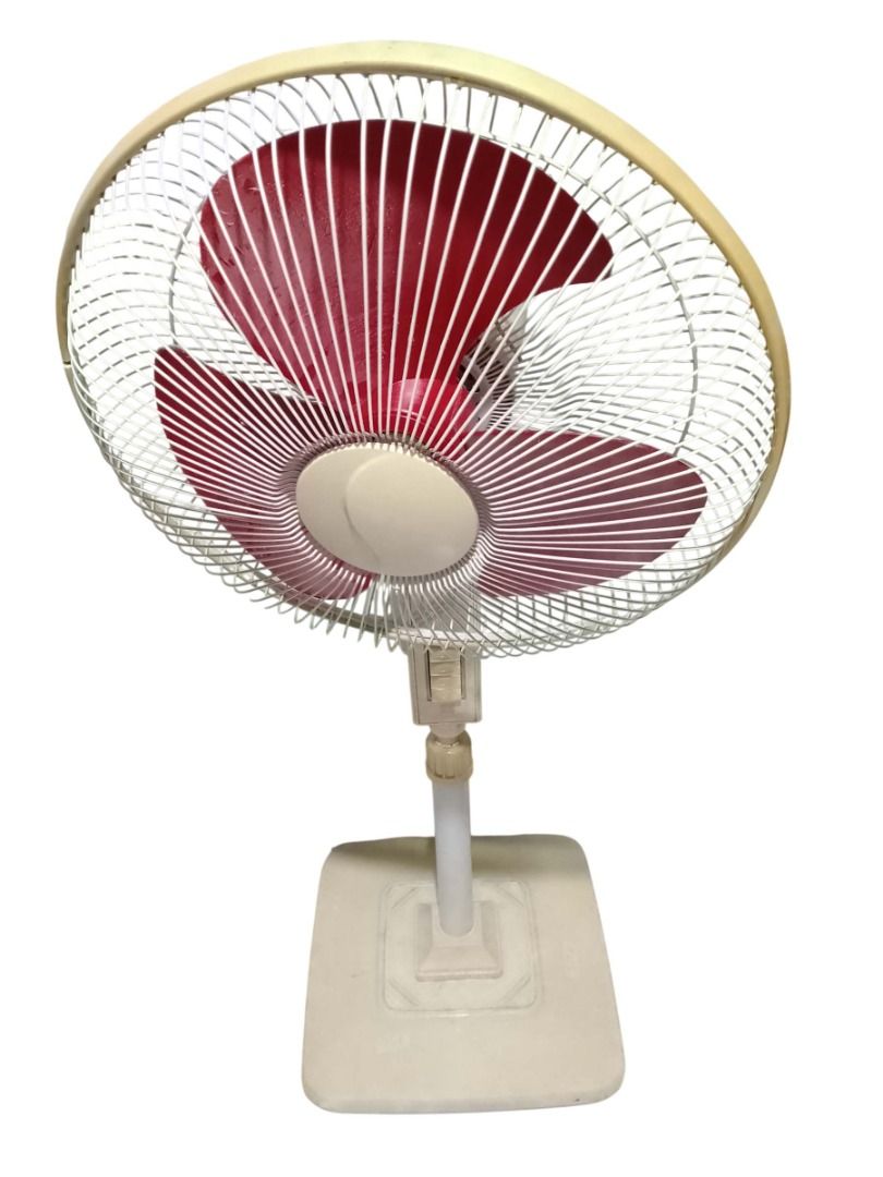 PREOWNED USED ELECTRIC STAND FAN 16inc (Category: Other Home Appliances) located in Quezon City. Submitted by besteinpc (Listing ID 1463679279, Image 2). Description: PREOWNED USED ELECTRIC STAND FAN 16inc FEATURES: 👉Brand: generic 👉Voltage: 220V 👉Size: 16inc 👉Model: NSJ 16A-SE 👉Conditioned: used preowned BENEFITS: 👉Plastic blade 👉High performance motor 👉3-speed push button switch 👉Stable plastic base 👉Tilting head with oscillation HOW 