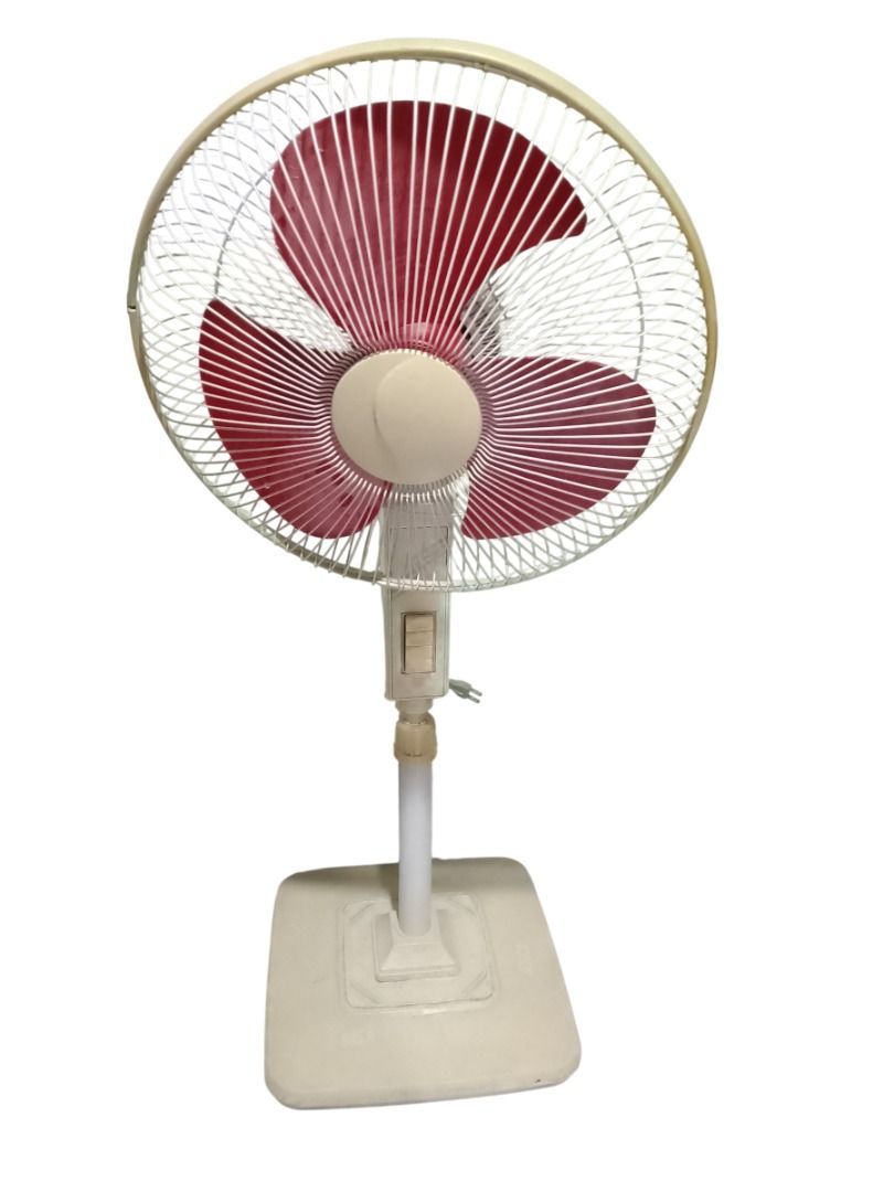 PREOWNED USED ELECTRIC STAND FAN 16inc (Category: Other Home Appliances) located in Quezon City. Submitted by besteinpc (Listing ID 1463679279, Image 3). Description: PREOWNED USED ELECTRIC STAND FAN 16inc FEATURES: 👉Brand: generic 👉Voltage: 220V 👉Size: 16inc 👉Model: NSJ 16A-SE 👉Conditioned: used preowned BENEFITS: 👉Plastic blade 👉High performance motor 👉3-speed push button switch 👉Stable plastic base 👉Tilting head with oscillation HOW 