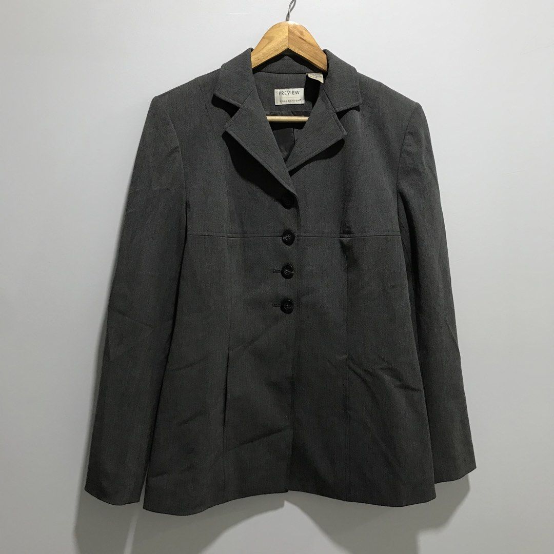 PREVIEW Gray Blazer | Suit | Coat (Category: Coats, Jackets and Outerwear) located in Cavite. Submitted by tanya.valentin (Listing ID 1463645368, Image 2). Description: .