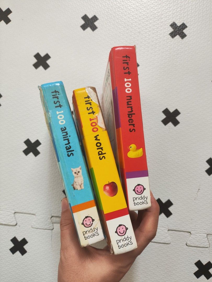Priddy First 100 Bundle Books 🌈 (Category: Children's Books) located in Taguig. Submitted by cleanupmomma (Listing ID 1463742204, Image 2). Description: Please take time to read ❤️ BAWAL PO SA MASELAN FOR TAKE ALL SEE PHOTOS FOR THE FLAWS Boardbook for babies/toddlers super helpful nito complete pages RECOMMENDED Book 😊 wyiwyg.