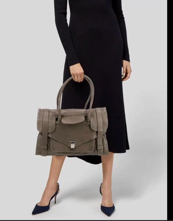 Proenza Schouler PS1 Keep All bag (Category: Tote Bags) located in Angeles City. Submitted by thala.1204.68 (Listing ID 1463678369, Image 2). Description: - Authentic Proensa Schouler PS1 Keep All Bag - Soft leather with a nice slouch - Secure clasp closure at the front - Interior zip pocket and slip pocket - Comfortable shoulder straps - Great everyday and travel bag.