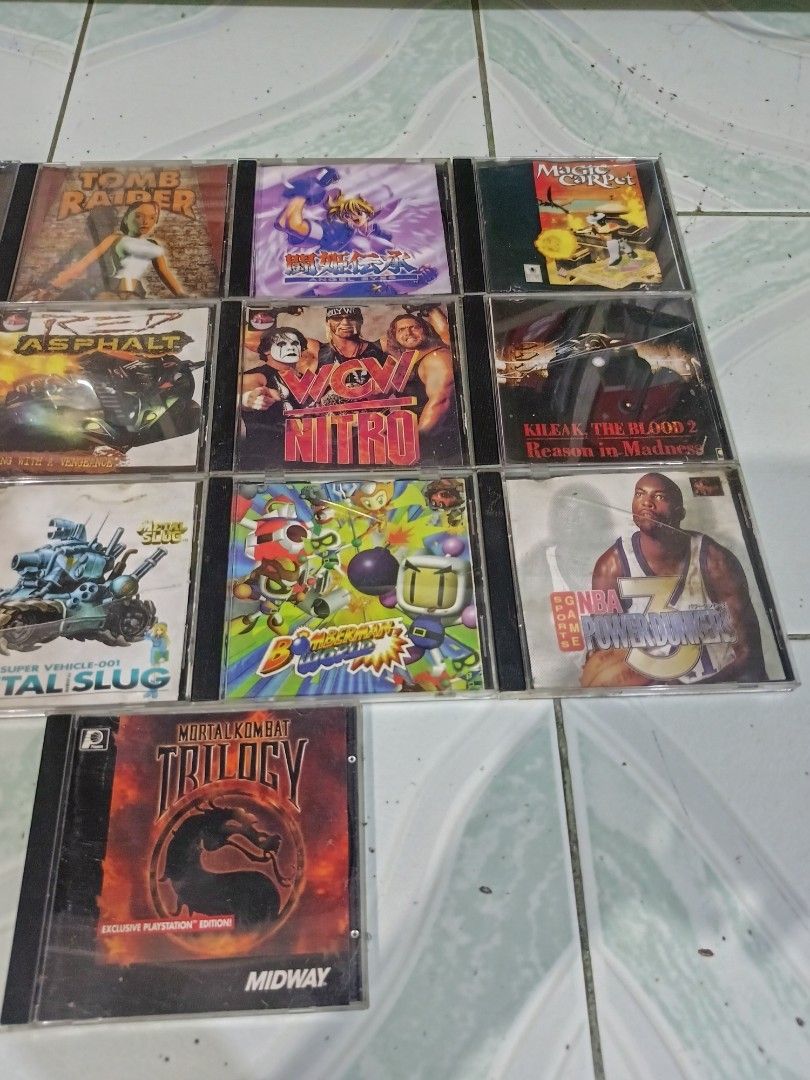PS1 CD Games Bootleg (Category: PlayStation) located in Cavite. Submitted by bodega_ni_kiks11 (Listing ID 1463680315, Image 3). Description: tested and working ‼️.