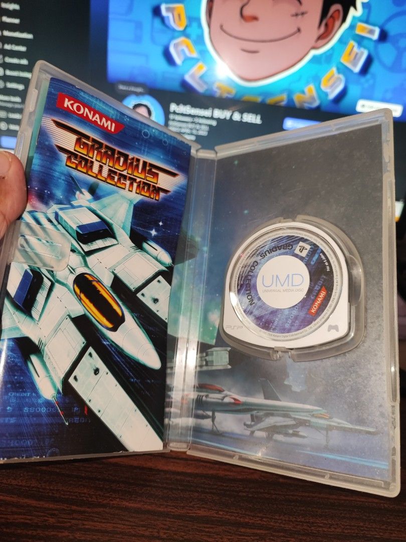 PSP UMD " Gradius Collection CIB " (Category: PlayStation) located in Manila. Submitted by pcltasenseigaming (Listing ID 1463632236, Image 2). Description: PSP UMD " Gradius Collection CIB " 📌 Price 1599 📌 Negotiable 📌 Details : Normal na sa 2nd hand cd na may scratch/scratches 📌 2nd Hand Tested Working 📌 Can Send Pictures/Video Of Item With Time & Date 📌 Compatibility is buyer's responsibility 📌 PLEASE RATE MY MARKETPLACE PROFILE AFTER TR