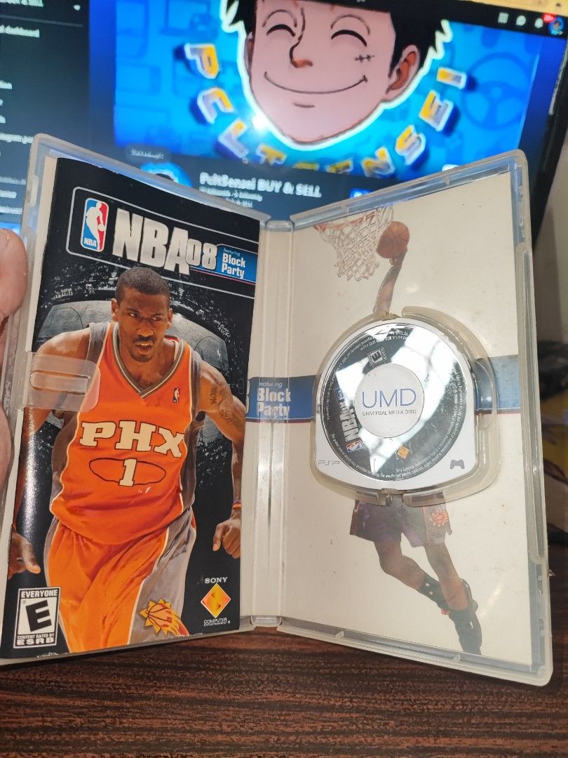 PSP UMD " NBA08 CIB " UCUS (Category: PlayStation) located in Manila. Submitted by pcltasenseigaming (Listing ID 1463630101, Image 2). Description: PSP UMD " NBA08 CIB " UCUS 📌 Price 599 📌 Negotiable 📌 Details : Normal na sa 2nd hand cd na may scratch/scratches 📌 2nd Hand Tested Working 📌 Can Send Pictures/Video Of Item With Time & Date 📌 Compatibility is buyer's responsibility 📌 PLEASE RATE MY MARKETPLACE PROFILE AFTER TRANSACTION THANKYO