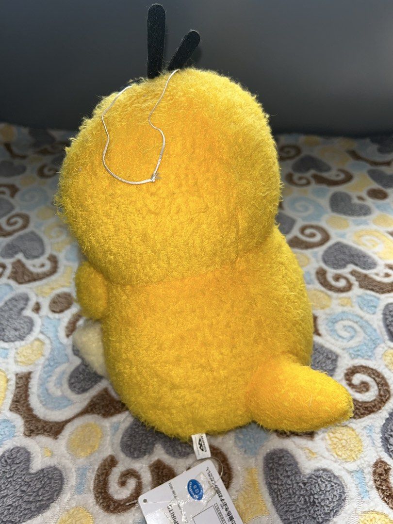 Psyduck Sleeping Plush with PPT (Category: Plushies & Soft Toys) located in Batangas. Submitted by kamemochi (Listing ID 1463646669, Image 2). Description: .