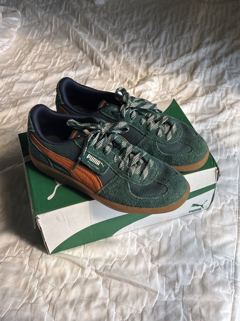 Puma Palermo (Supertifo) (Category: Sneakers) located in Cainta. Submitted by freykuz (Listing ID 1463567993, Image 2). Description: 📍Pasig Condition: 8/10 Size: US7 / EU39 / 25CM.